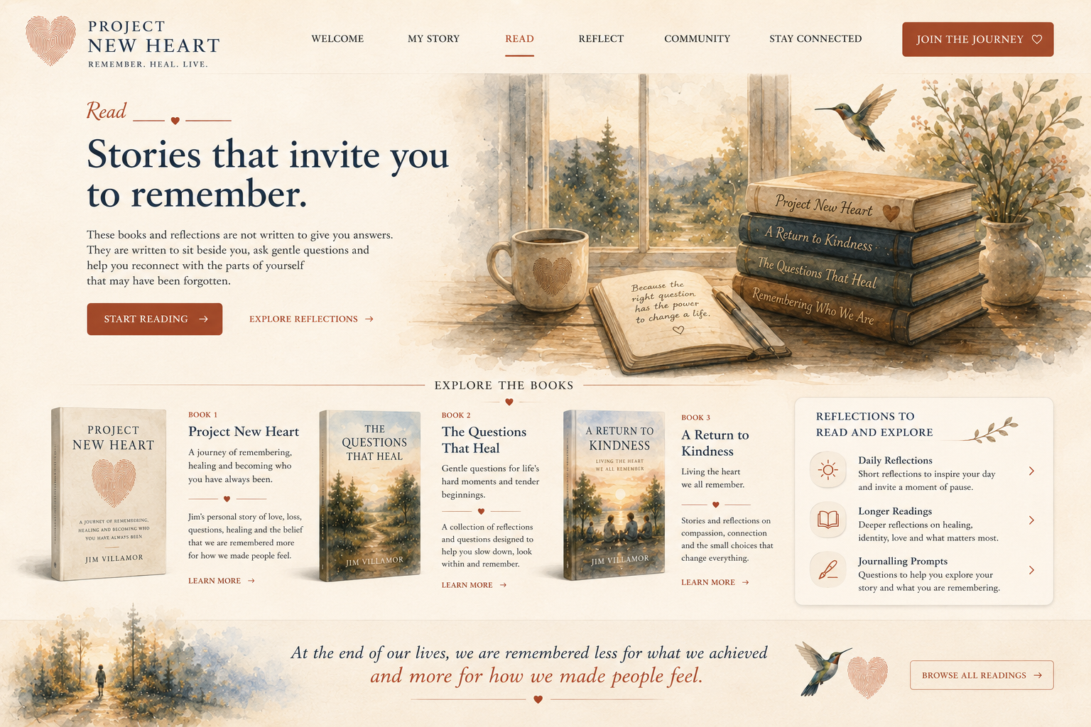 Project New Heart -A Journey of Remembering Who We Are